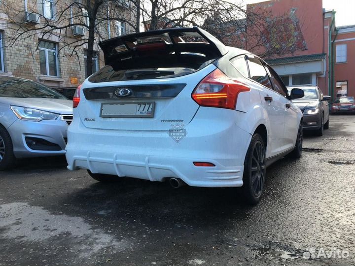 Спойлер RS Ford Focus 3 хетчбек дорестайлинг