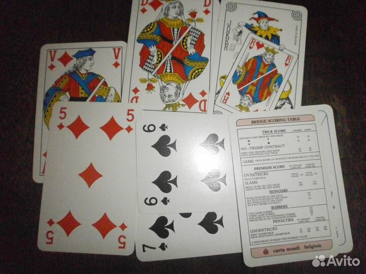 Игральные карты сувенирные