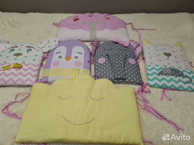 Бортики в кроватку