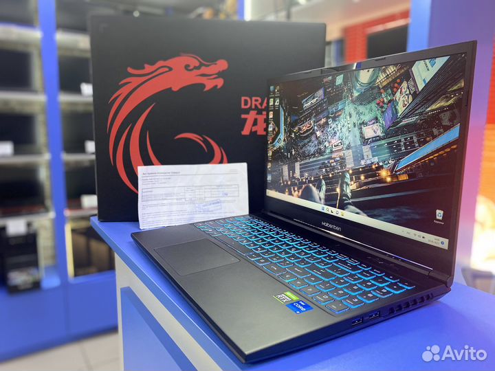 Новый На Гарантии Ноутбук i5-12450h 512gb RTX3050