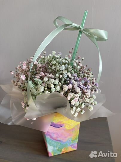 Композиция из гипсофилы