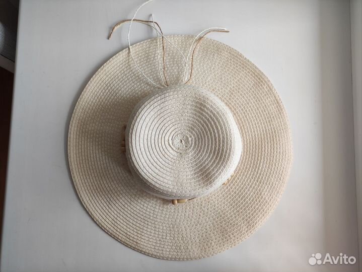 Шляпа женская летняя с широкими полями