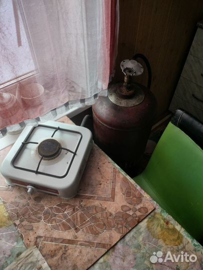 Газовая плита с баллоном