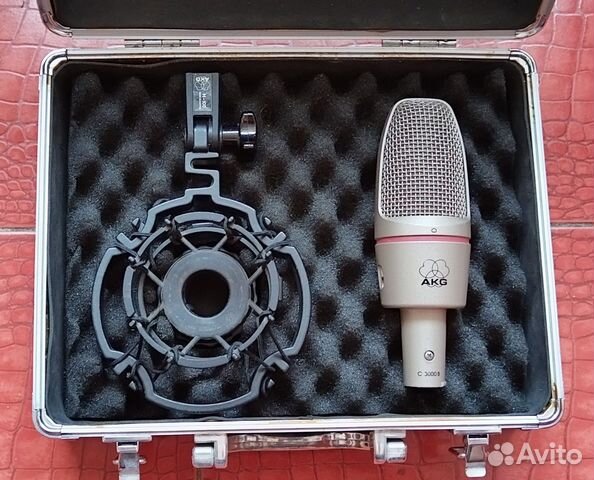 Студийный микрофон AKG C 3000 B купить в Домодедово | Хобби и отдых | Авито