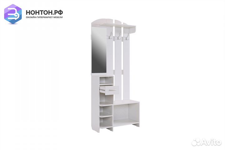 Прихожая Мила белое дерево