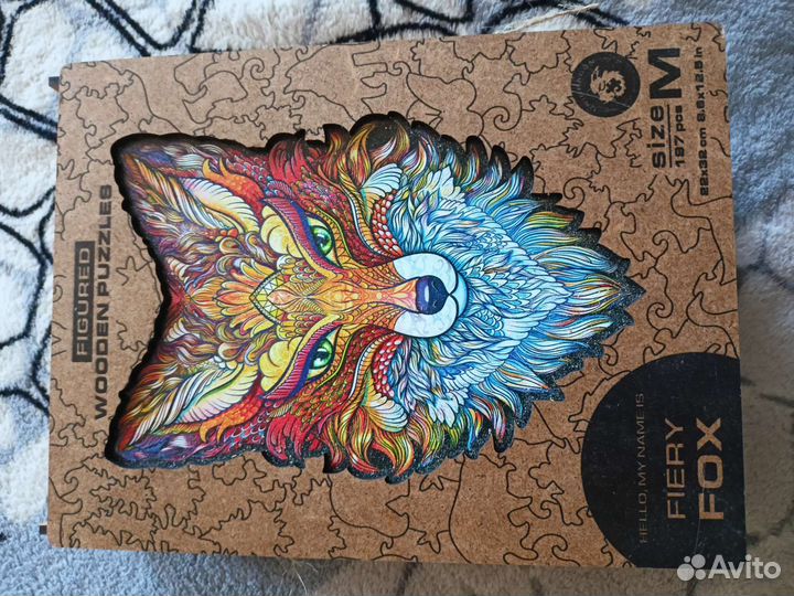 Деревянные пазлы 5+