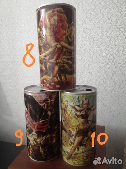 Банки faxe пустые