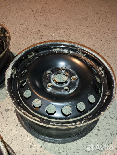 Диски штампованные 15 vw 5x112