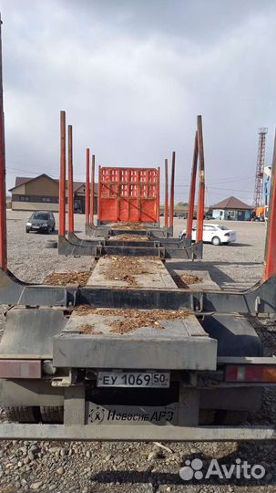 Полуприцеп лесовоз (сортиментовоз) НовосибАРЗ 981301, 2018