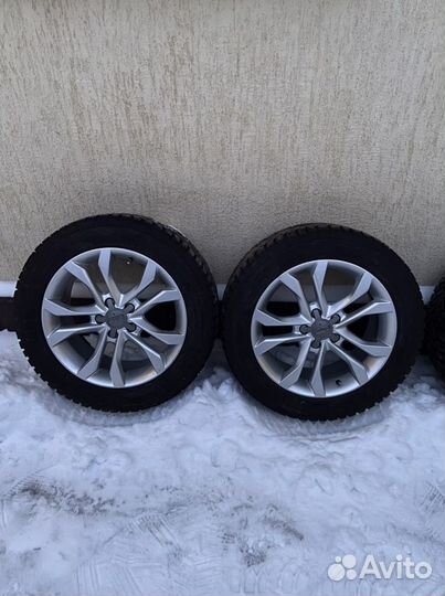 Зимняя резина с дисками R 17 на audi A6