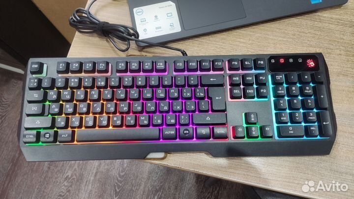 Игровая клавиатура с подсветкой A4tech Blood b130n