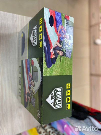 Матрас надувной Queen с ручным насосом + подушки 2