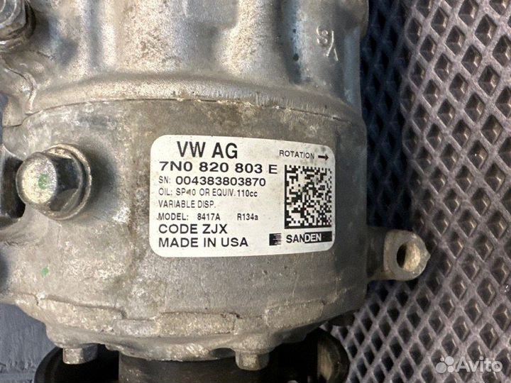 Компрессор кондиционера Volkswagen Teramont cdvc