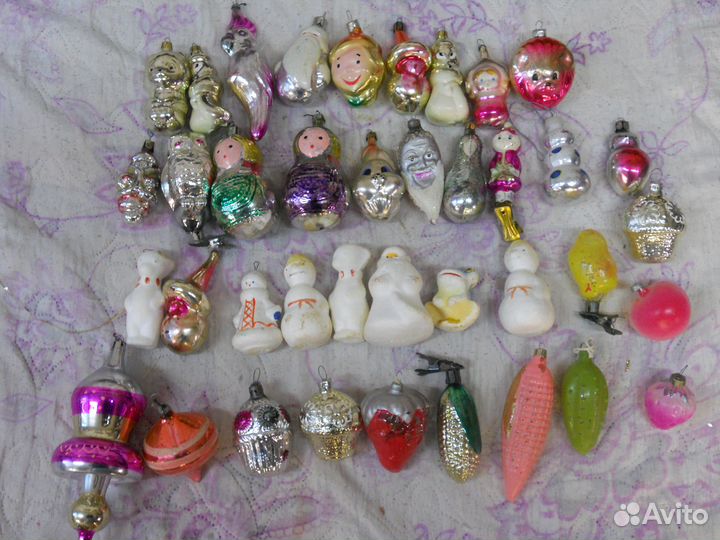 Дед мороз и новогодние игрушки