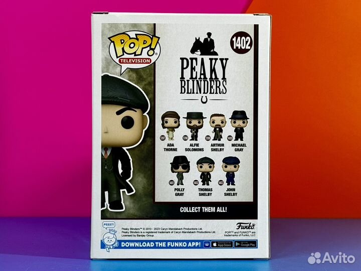 Funko Pop 1402 Thomas Shelby (Peaky Blinders)