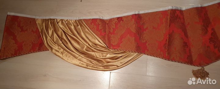 Шторы+ламбрикен