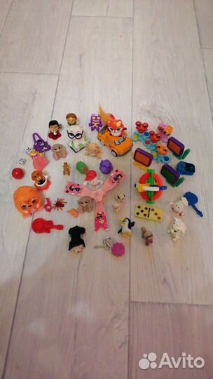 Лунтик, Мелкие игрушки, Белочка, Мальчик)