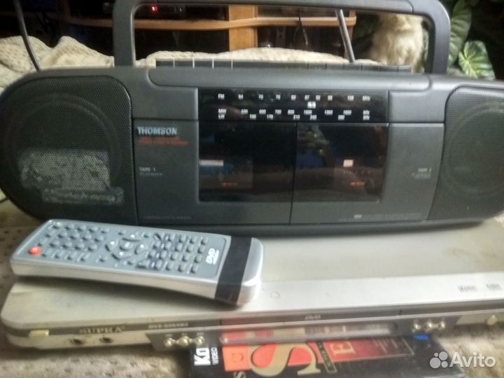 Магнитофоны кассетные и двд плеер