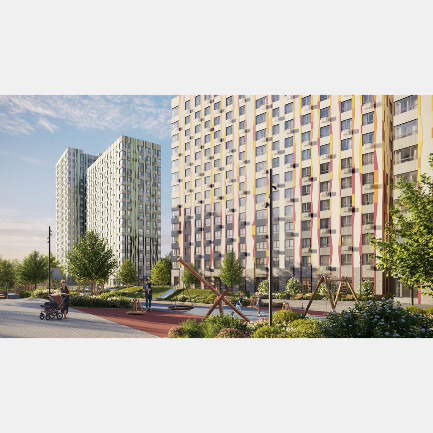 1-к. квартира, 42,8 м², 8/17 эт.