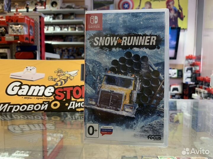 Snowrunner Nintendo Switch (новый)