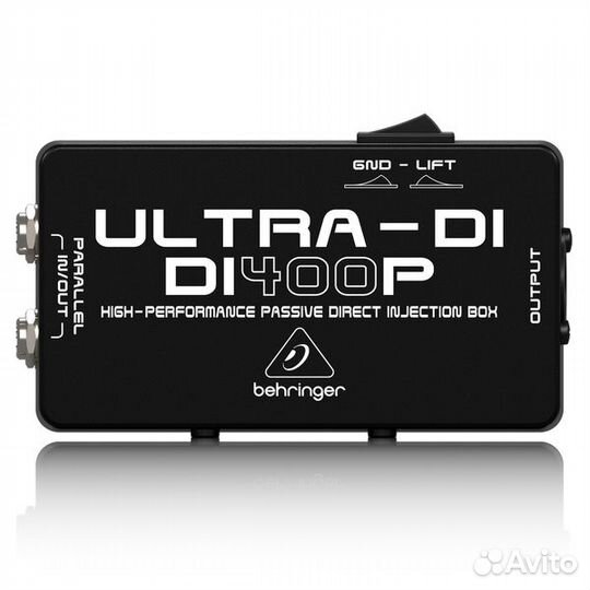 Директ-бокс Behringer DI400P ultra-DI