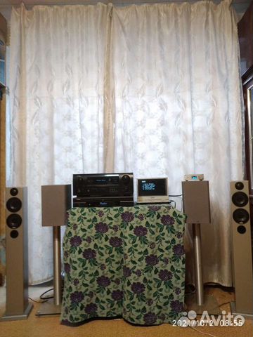 Комплект -усилитель Denon AVR 1908. +Акустика