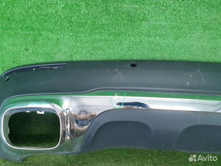 Юбка заднего бампера Mercedes GLA H247 (2020-н.в.)