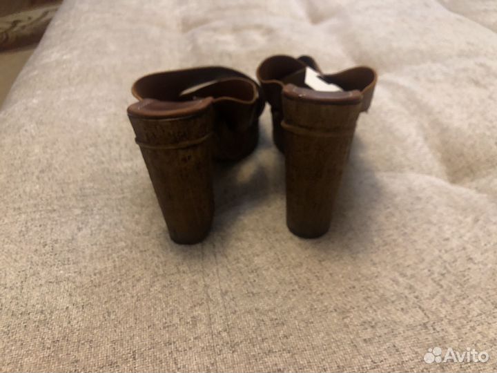 Сабо женские натуральная кожа