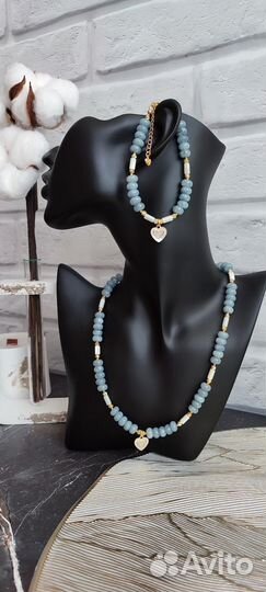 Ожерелье из натуральных камней