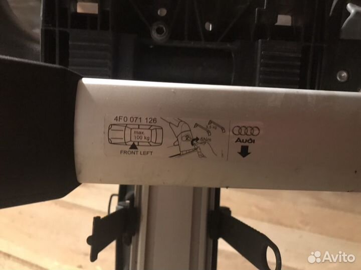 Крепление и багажник для Ауди А6 4f-c6. На 2 вел