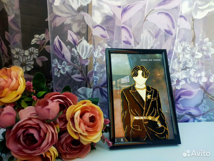 Jk bts рамка подарок для Арми