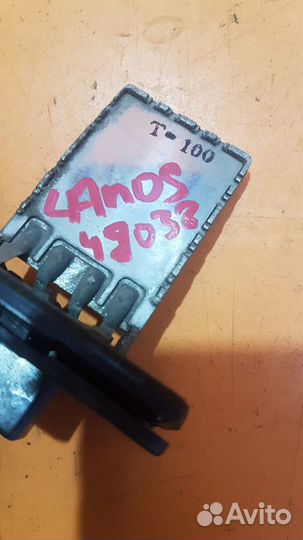 Моторчик резистор радиатор печки Chevrolet Lanos