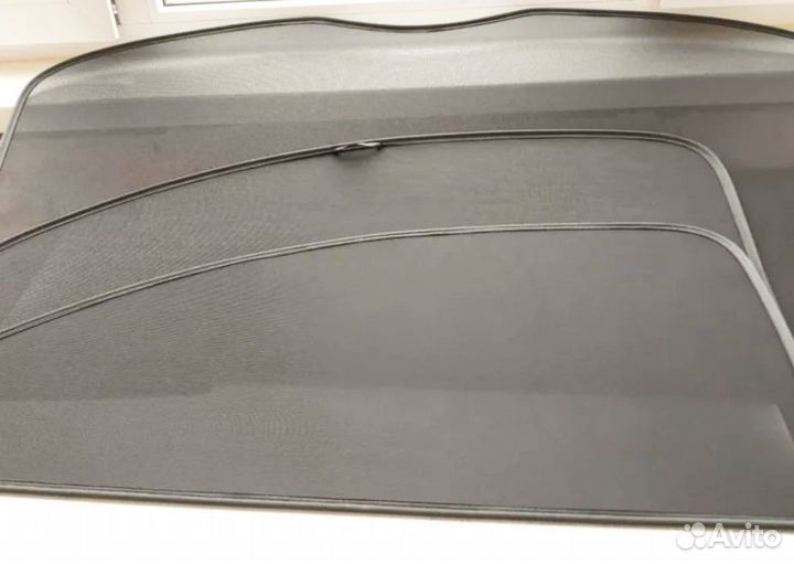 Задние каркасные шторки skoda rapid