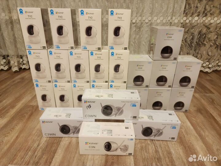 Ip камеры Ezviz C3N, C3WN, TY2, C6W