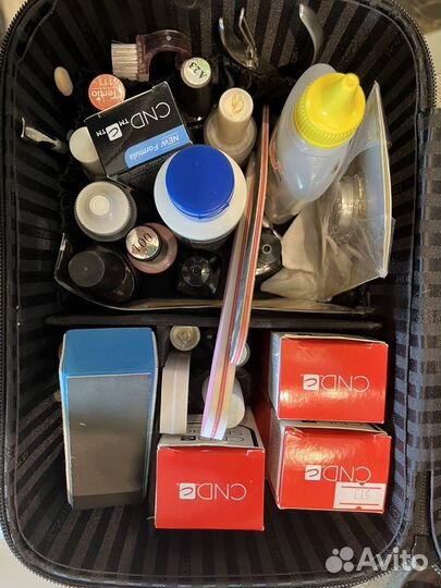 Набор доя маникюра с покрытием Шеллак, лампа