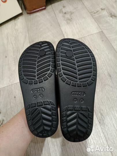 Crocs сланцы/шлёпки w8 /38р.оригинал