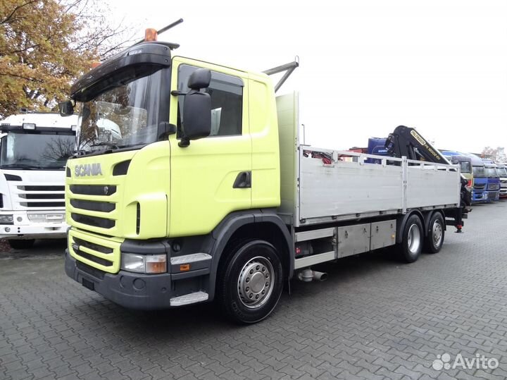 Scania P-series с КМУ, 2011