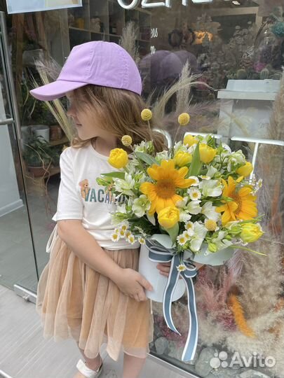 Коробки с цветами