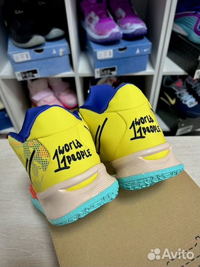 Кроссовки Nike Kyrie 7 ep 1w1p yellow strike