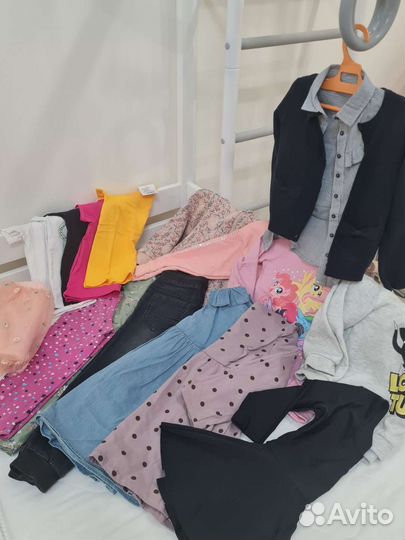 Вещи пакетом на девочку 110-116