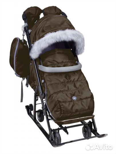 Детские санки коляска ника