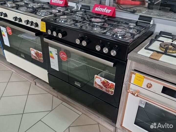 Плита комбинированная Simfer F96MB52001