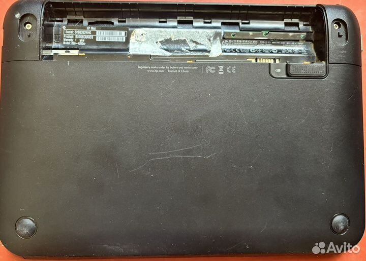 Нетбук hp mini model: 200-4252sr на запчасти