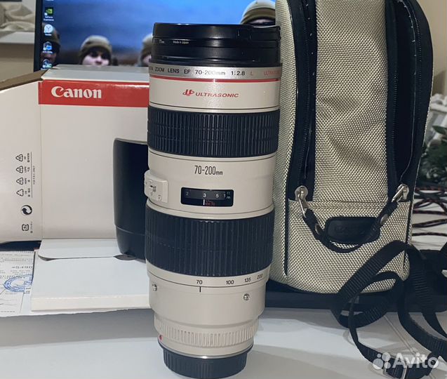 Объектив Canon ef 70 200mm f 2 8L USM