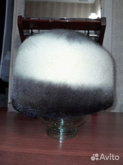 Шапка Норковая женская необычная Красивая