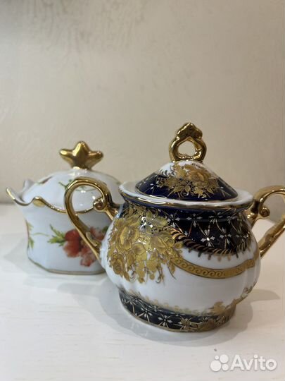 Сахарница фарфор