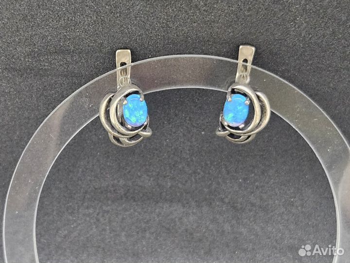 Серебряные серьги