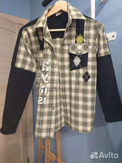 Рубашка для мальчика р.152