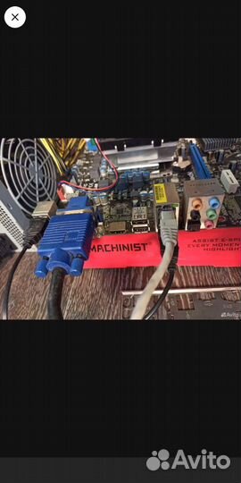 Материнская плата 1155 с процессором