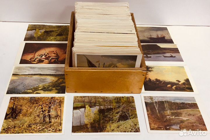 Открытка. Картины художников